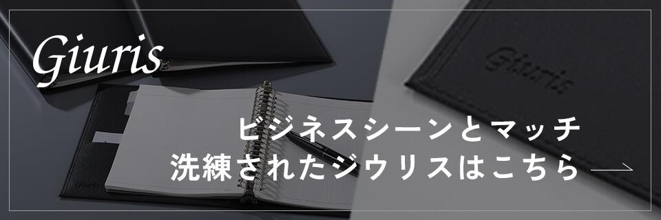 ビジネスシーンとマッチ 洗練されたジウリスはこちら