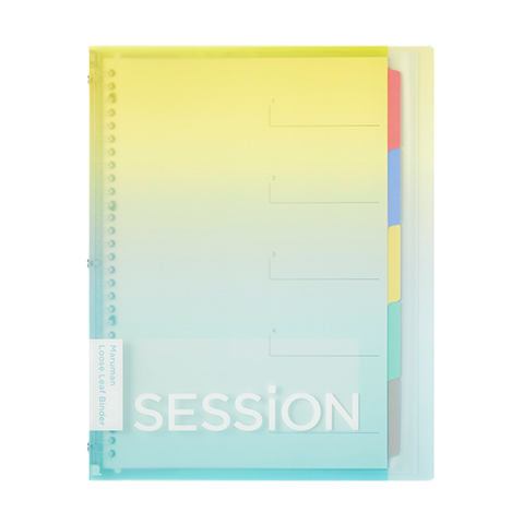 A4サイズ SESSiON セッションバインダー:レモンソーダ 製品画像