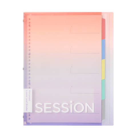A4サイズ SESSiON セッションバインダー:ゆうやけ 製品画像