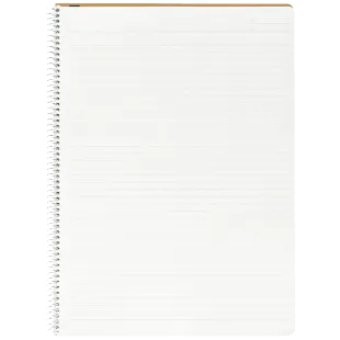 製品画像：スパイラルノート ベーシック　横罫　A4