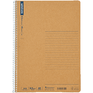 製品画像：スパイラルノート ベーシック　横罫　B5