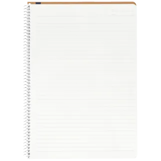 製品画像：スパイラルノート ベーシック　横罫　B5