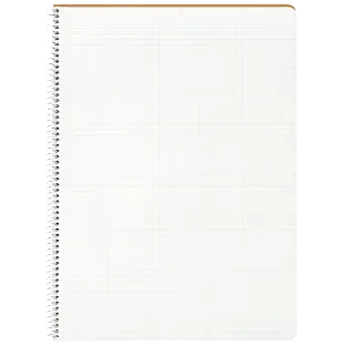 製品画像：スパイラルノート ベーシック　5㎜方眼罫　A4