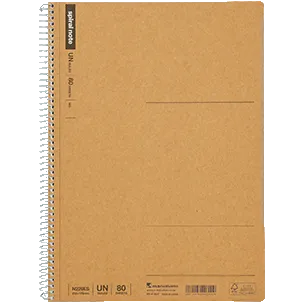 製品画像：スパイラルノート ベーシック　無地　B5
