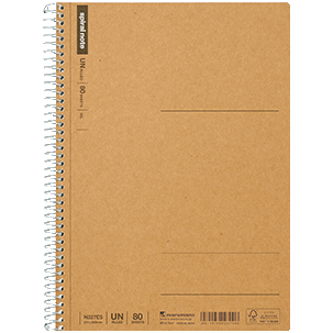 製品画像：スパイラルノート ベーシック　無地　A5