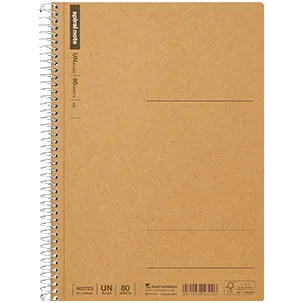 製品画像：スパイラルノート ベーシック　無地　A5