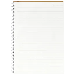 製品画像：スパイラルノート ベーシック　8㎜罫　B5