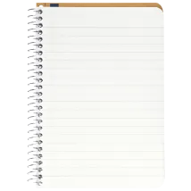 製品画像：スパイラルノート ベーシック　6mm罫　A6