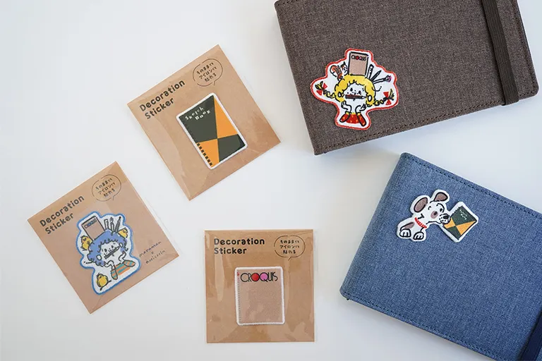 限定！デコにぴったりな刺繍シール