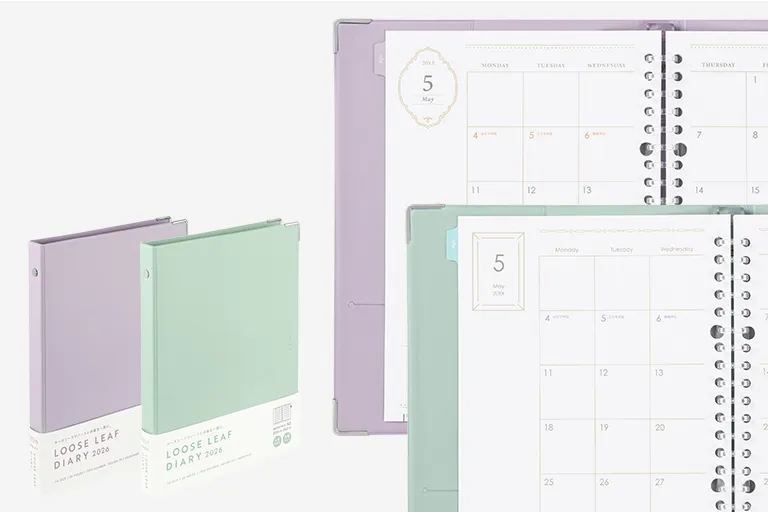 イメージ｜ユアンスダイアリー / ライトパープル/ミント