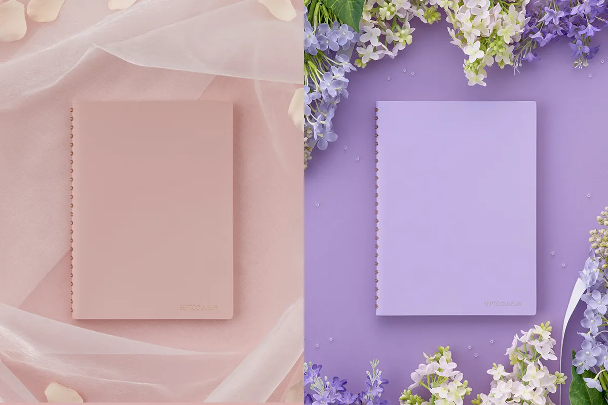 6年ぶりに定番カラーをリニューアル！自然体で生きていくあなたを応援するノート『セプトクルール』