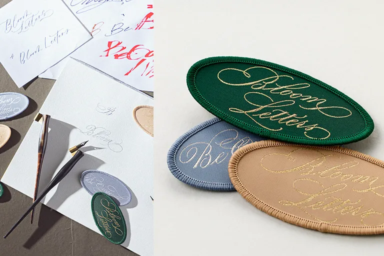 Bloom Letters メッセージステッカー