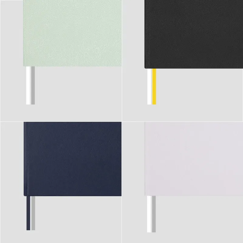 上質な4色カラーと、表紙に合わせた2本のしおり紐付き。