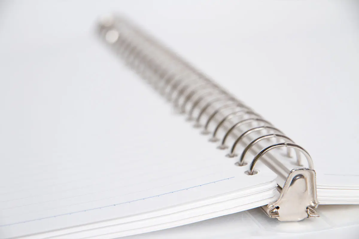 バインダーを使うときの注意点