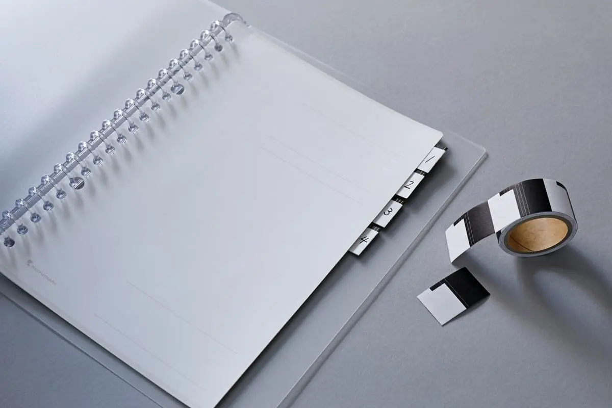 ルーズリーフにも使えるインデックス技