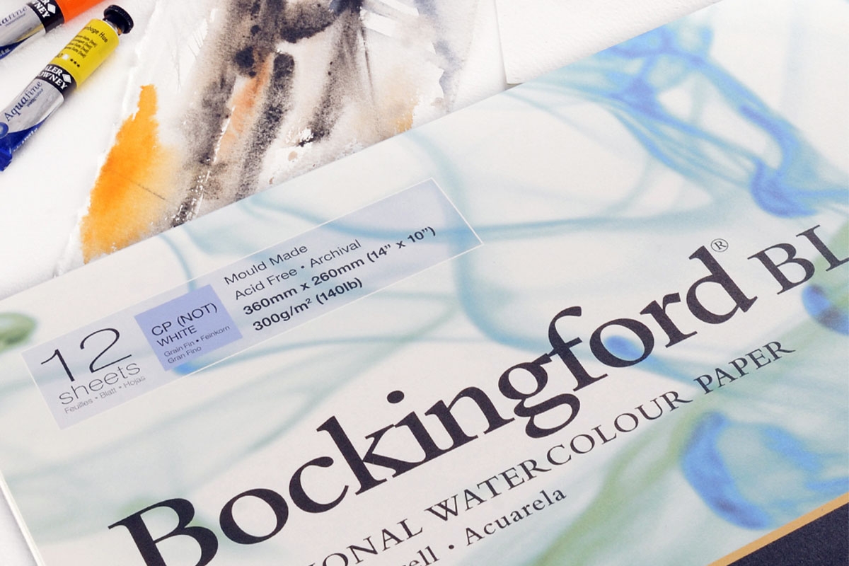 【レビュー企画】水彩画用スケッチブック『ボッキングフォード』はどんな水彩紙？