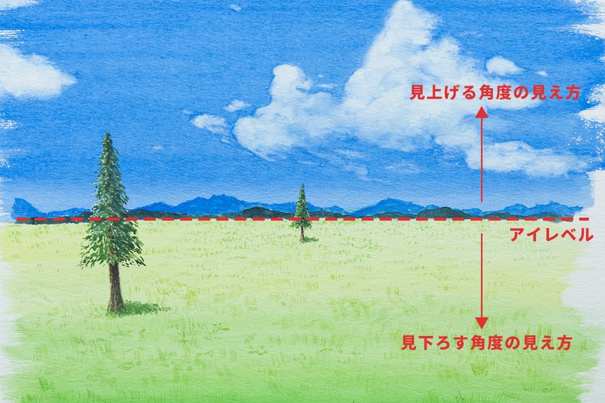 風景画を初心者でも上手に描くコツを解説！手順や構図の決め方を覚え