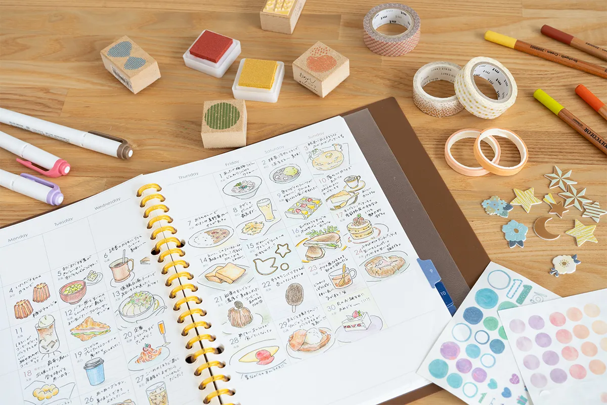 イメージ画像：手帳デコで日常をもっと楽しく！かわいい＆おしゃれな書き方・装飾術を紹介
