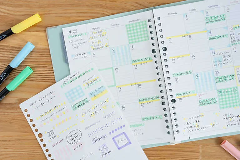 イメージ｜カラーペンを使って情報を整理！「描くデコ」