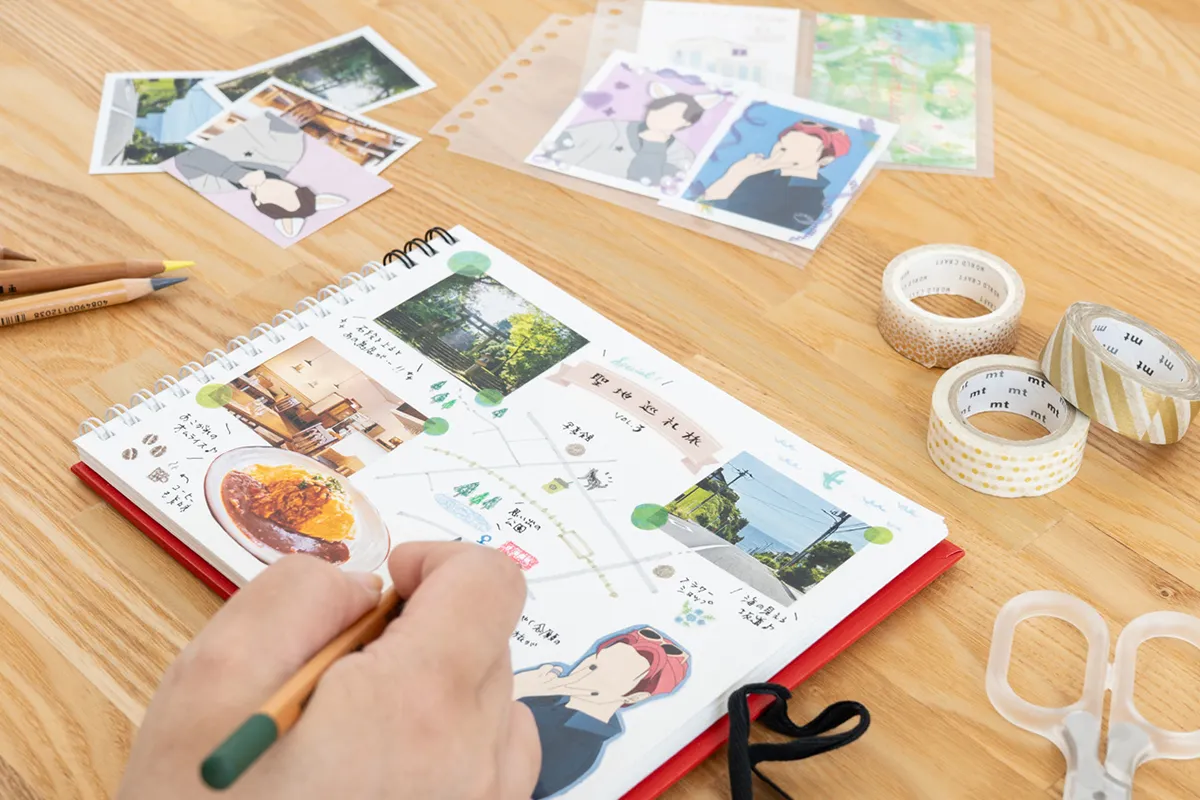 イメージ画像|推し活ノートをおしゃれに見せるデコ術 イメージ画像|推し活ノートをおしゃれに見せるデコ術