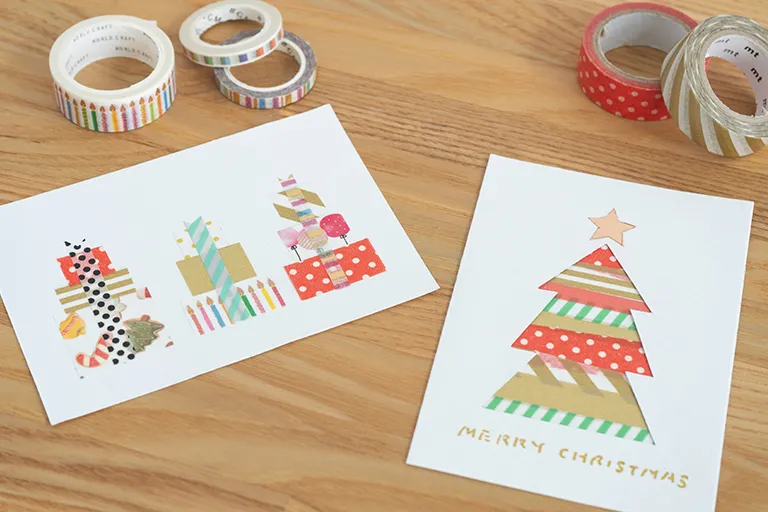 イメージ｜4歳以上向け：マスキングテープで描く本格デザイン