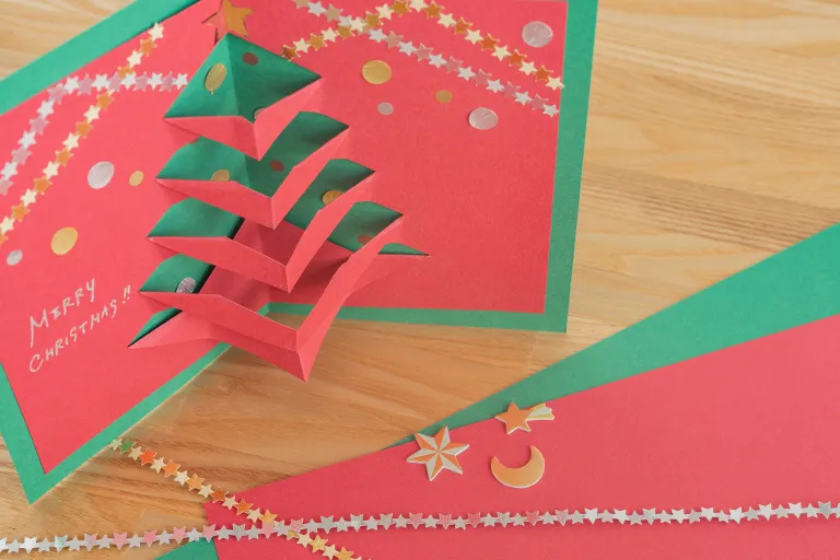 イメージ｜5歳以上向け：簡単！飛び出す仕掛けカード