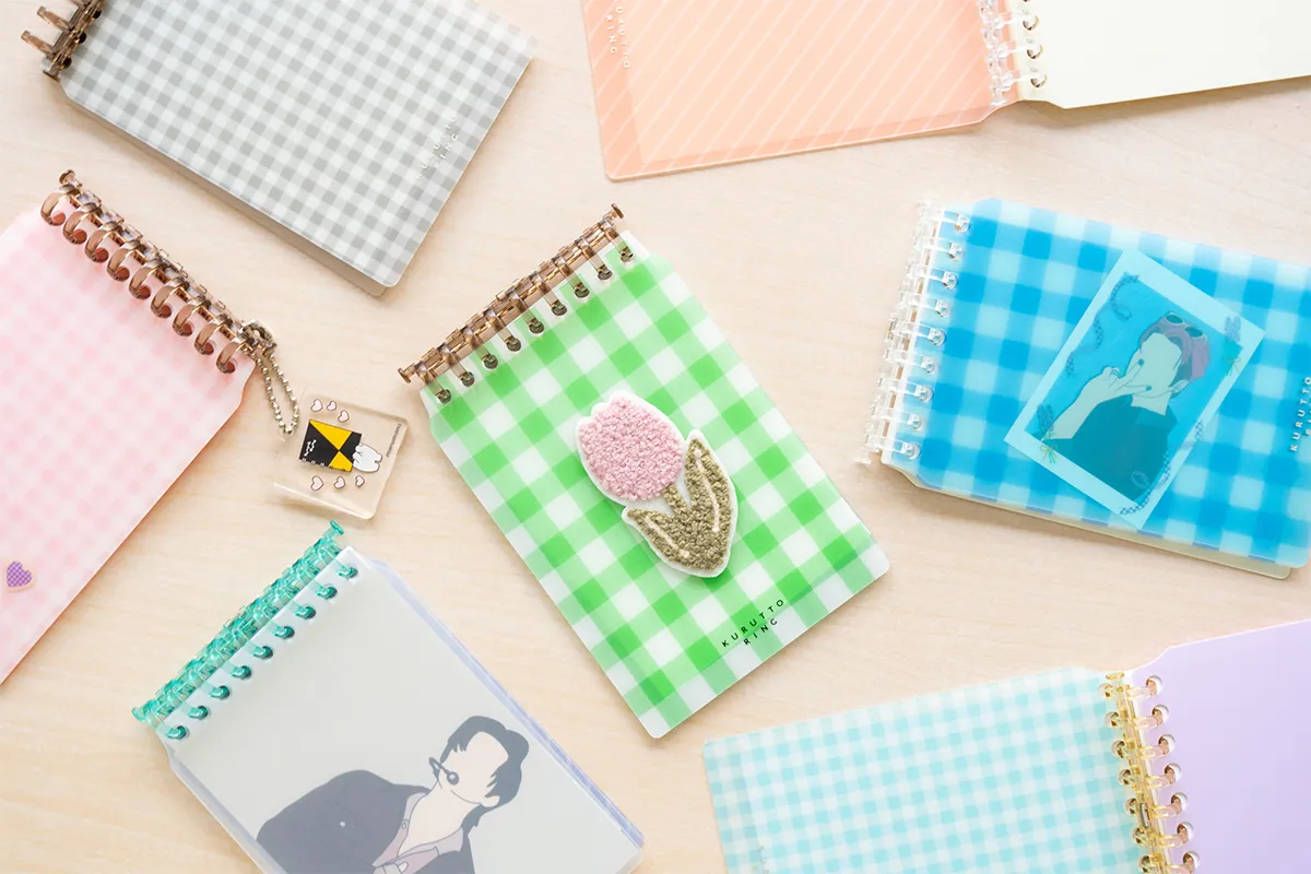 イメージ画像：『くるっとリング』活用術！バインダーリング×表紙でつくるミニノートのアイデア集