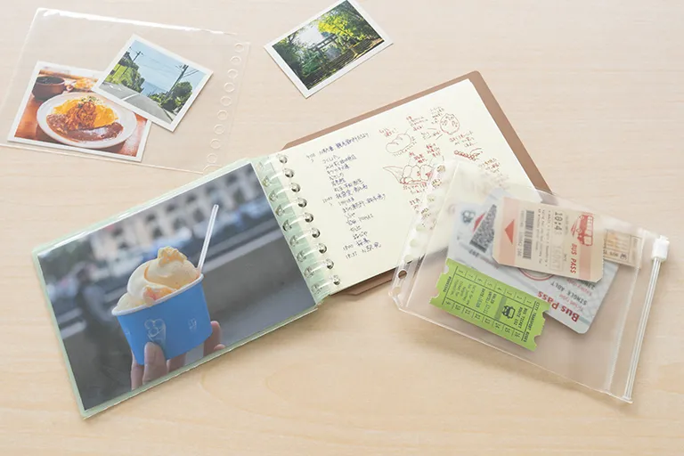 イメージ画像｜『ルーズリーフミニ』とポケットリーフの組み合わせもおすすめ