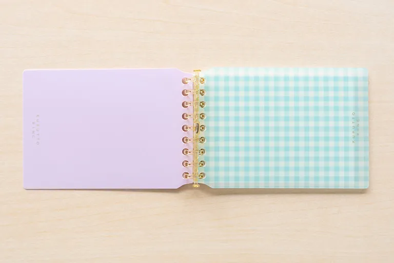 イメージ画像｜カスタマイズアイデア②：パープル×ライトブルーでパステルカラーのおしゃれな印象に