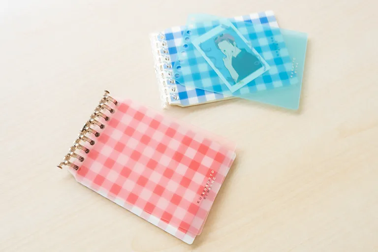 イメージ画像｜表紙を二重にして透け感を楽しむ