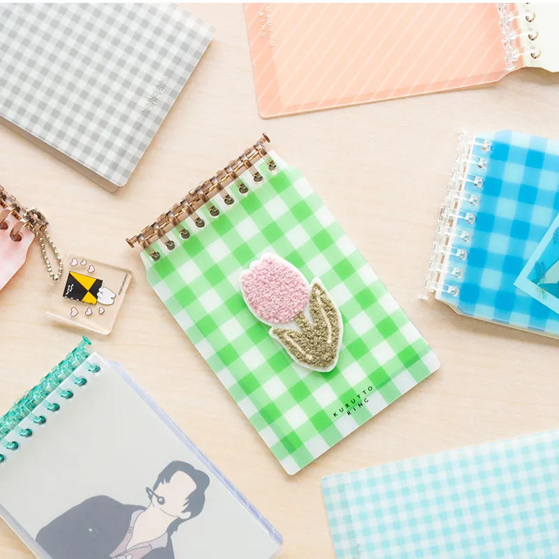 『くるっとリング』活用術！バインダーリング×表紙でつくるミニノートのアイデア集