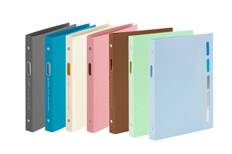 シンプルな正統派バインダーなら『クラルテ』 
