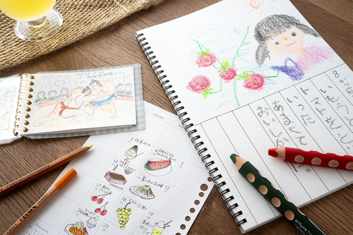 イメージ画像：絵日記の書き方とは？夏休みの宿題から大人の趣味まで！コツとおすすめノート＆スケッチブック