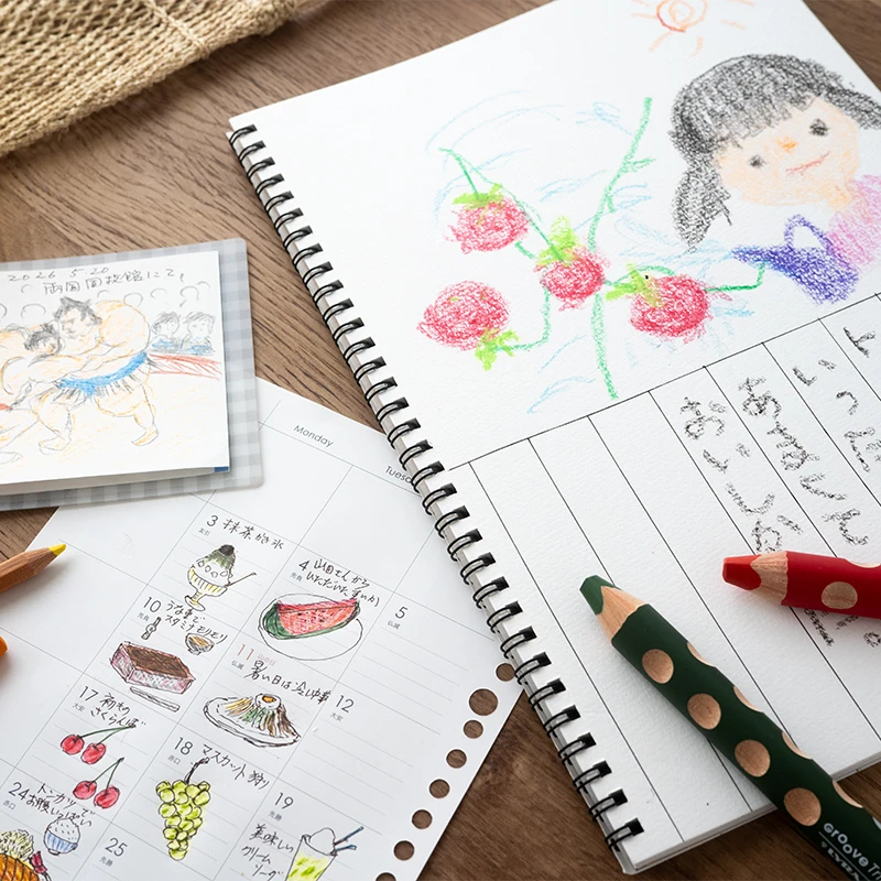 絵日記の書き方とは？夏休みの宿題から大人の趣味まで！コツとおすすめノート＆スケッチブック