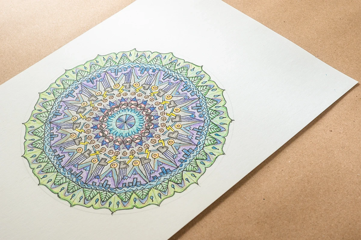 イメージ画像｜マンダラ（曼荼羅）アートとは？心整う「描く瞑想」の魅力