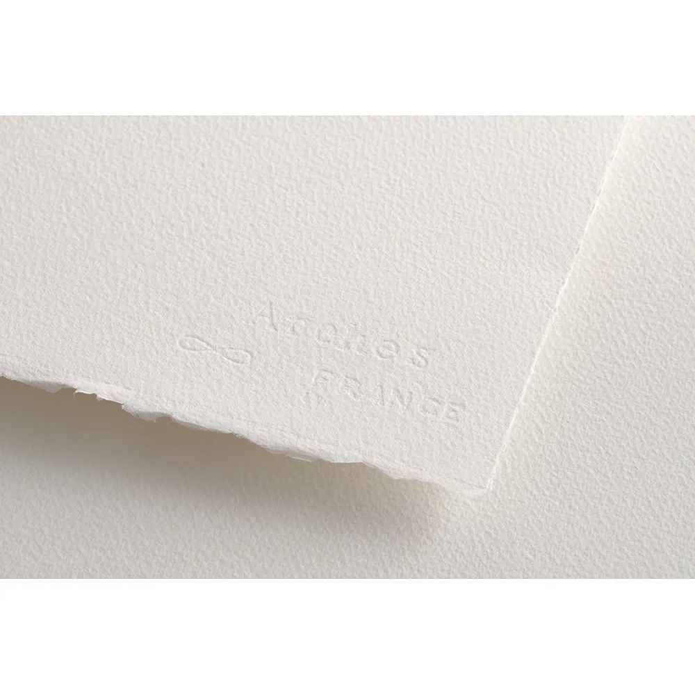 アルシュ水彩紙　シート　荒目　356g/㎡　