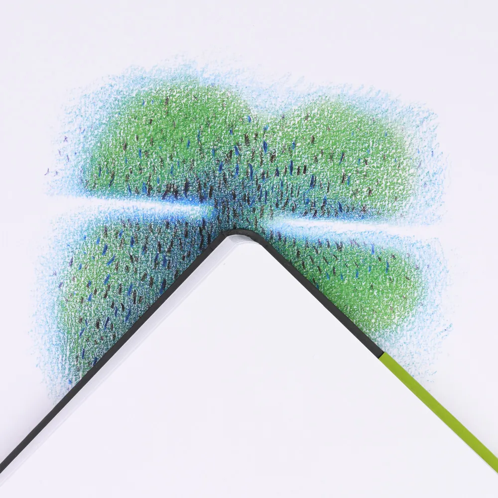 グラジュエイトブック　ドローイング　ホワイトペーパー　＜A5変型＞