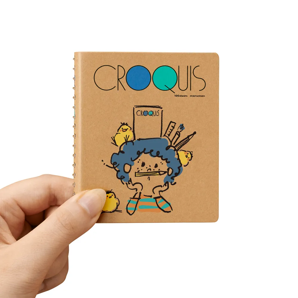 ミニチュア　クロッキーブック　青　2025年限定版