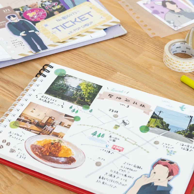 推し活ノートの作り方！愛情詰め詰めのDIYアイデアやおすすめ手帳を解説